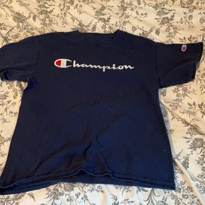 Men’s medium navy Champion T-shirt